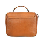 Genuine Leather Handbag for Women With Detachable Sling