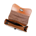 Genuine Leather Handbag for Women With Detachable Sling
