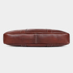 Mordant Brown Genuine Leather Business Laptop Bag for Men & Women