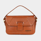 Mordant Tan Genuine Leather Crossbody Bag | Luxury Women's Handbag