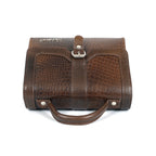 Textured Croco Leather Women's Bag