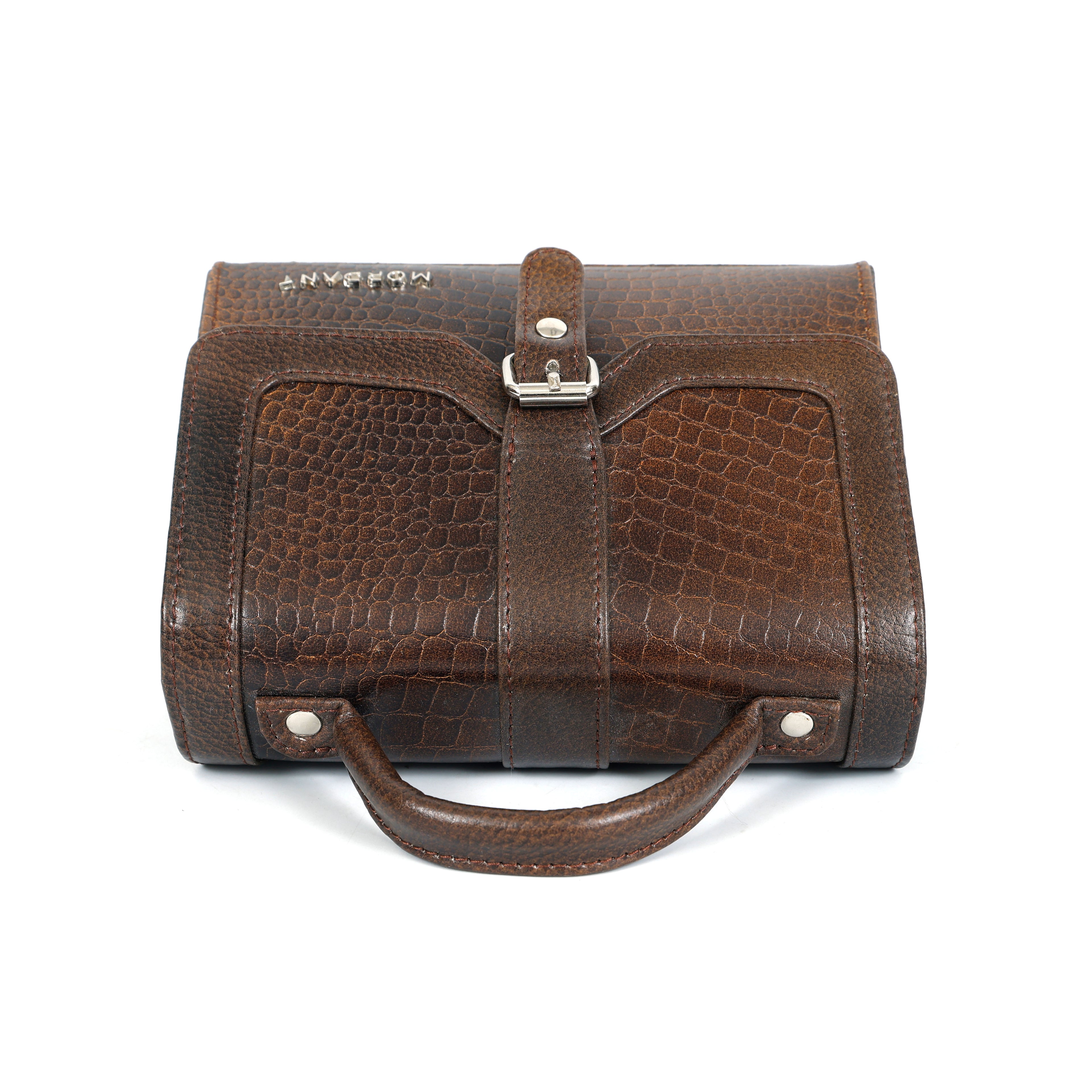 Textured Croco Leather Women's Bag