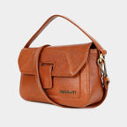 Mordant Tan Genuine Leather Crossbody Bag | Luxury Women's Handbag