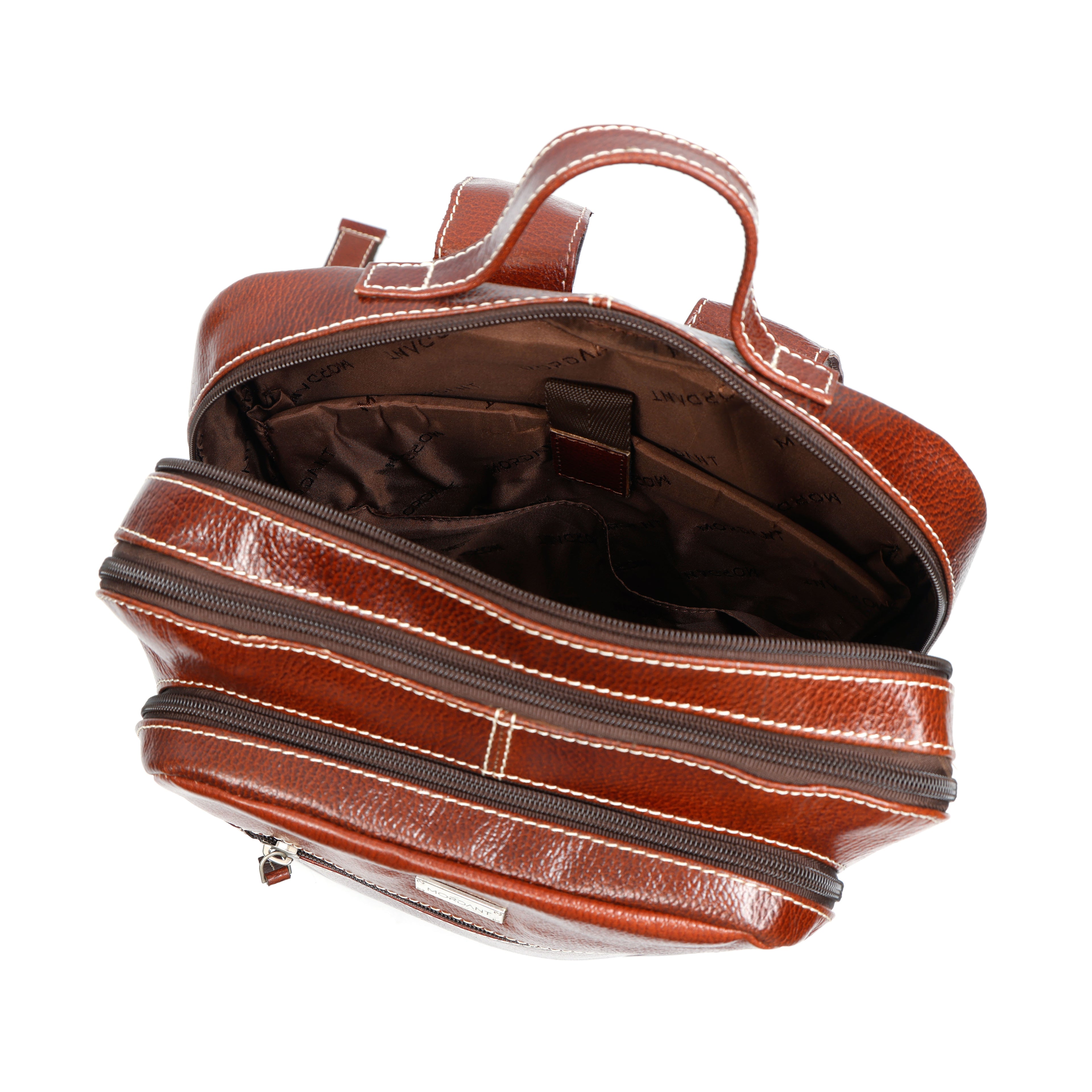 Unisex Leather Backpack