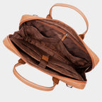 Mordant Tan Genuine Leather Business Laptop Bag for Men & Women
