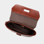 Mordant Brown Genuine Leather Crossbody Bag | Luxury Women's Handbag