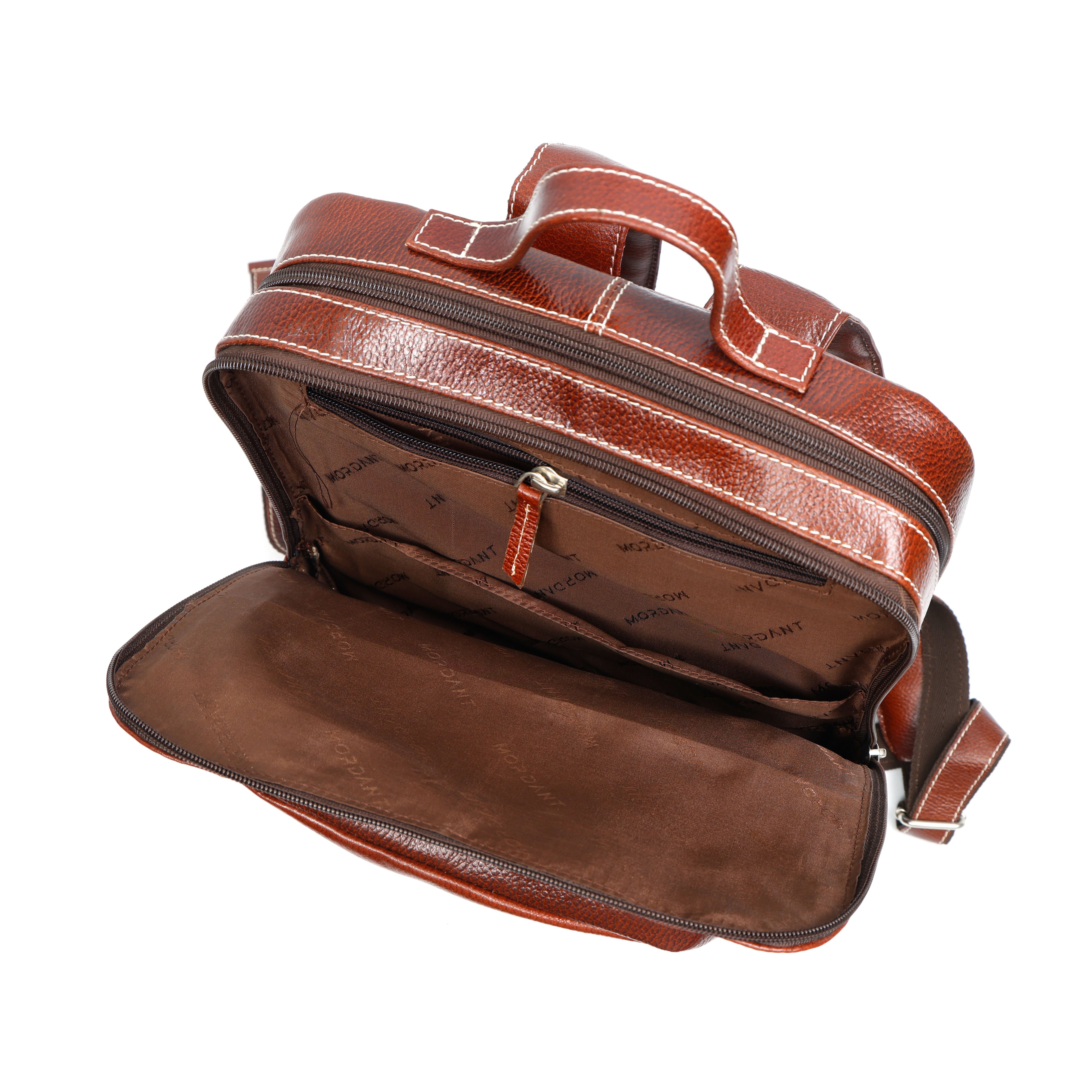 Unisex Leather Backpack