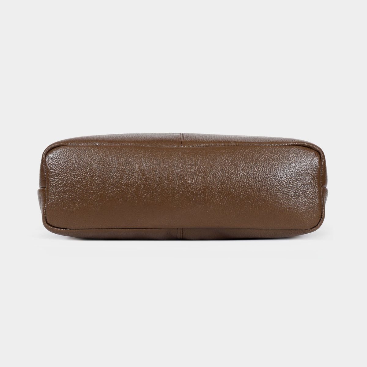 Mordant Walnut Brown Premium Genuine Leather Laptop Tote Bag (Grain & Croc-Print)