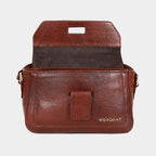 Mordant Brown Genuine Leather Crossbody Bag | Luxury Women's Handbag