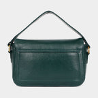 Mordant Green Genuine Leather Crossbody Bag | Luxury Women's Handbag