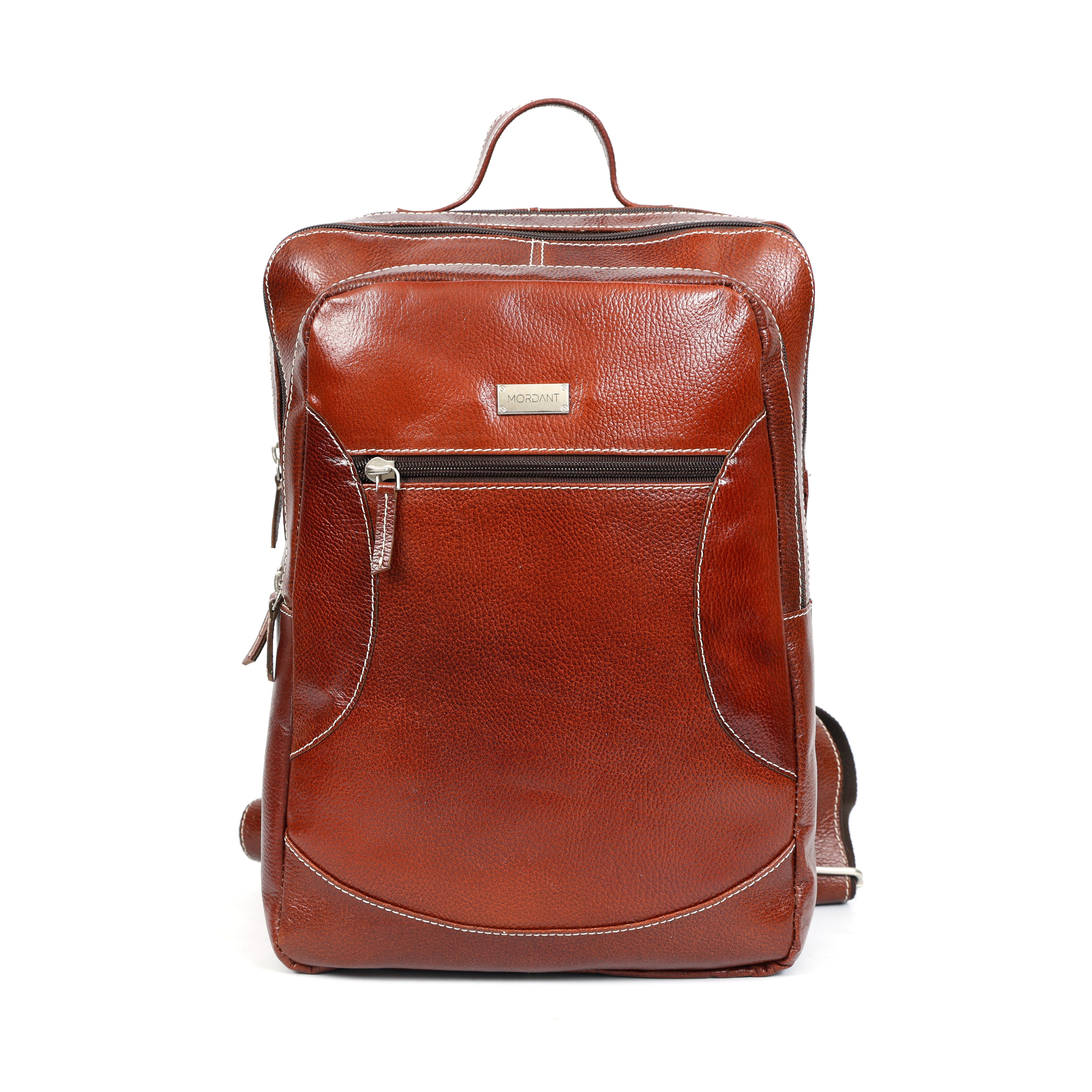 Unisex Leather Backpack