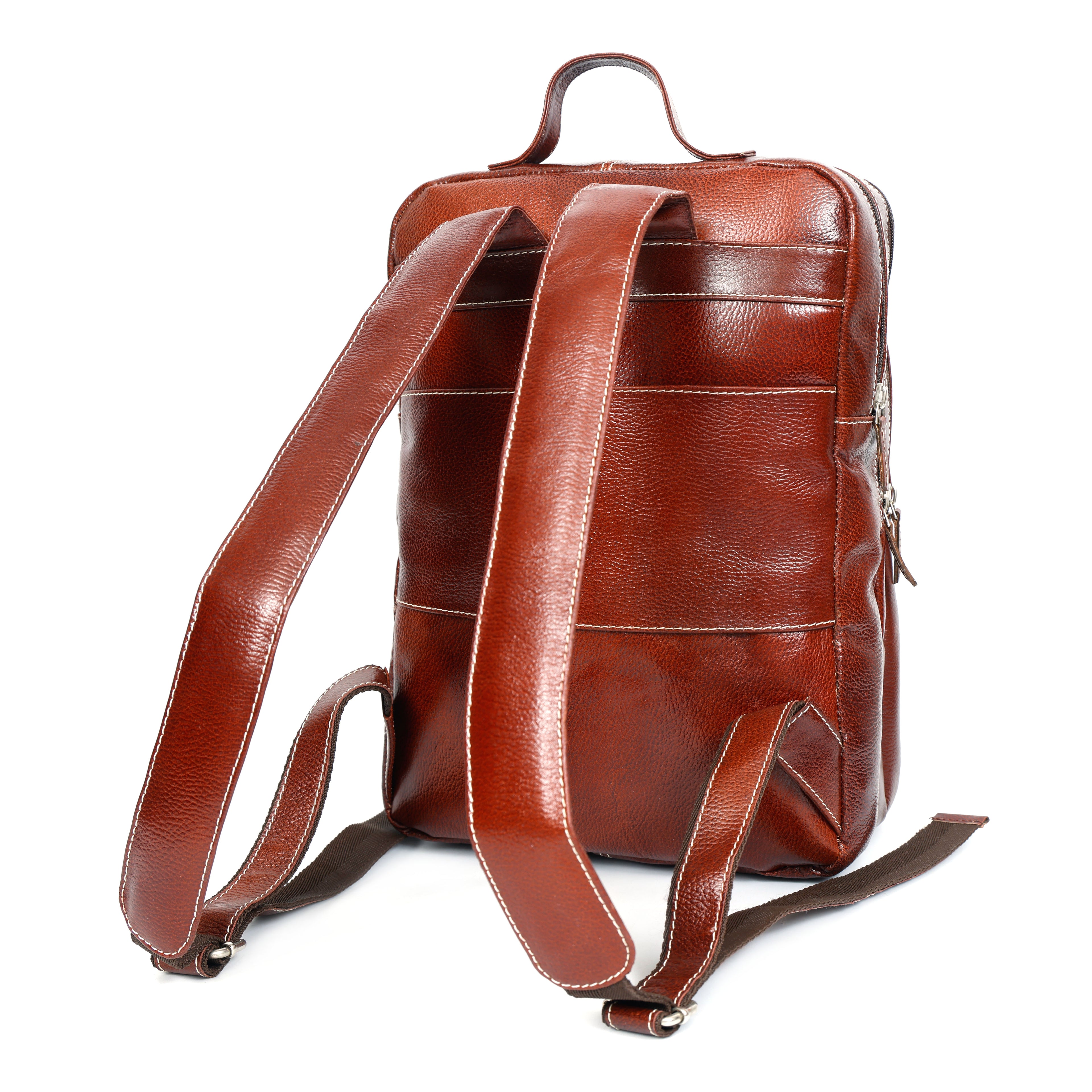 Unisex Leather Backpack