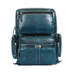 Textured leather Backpack