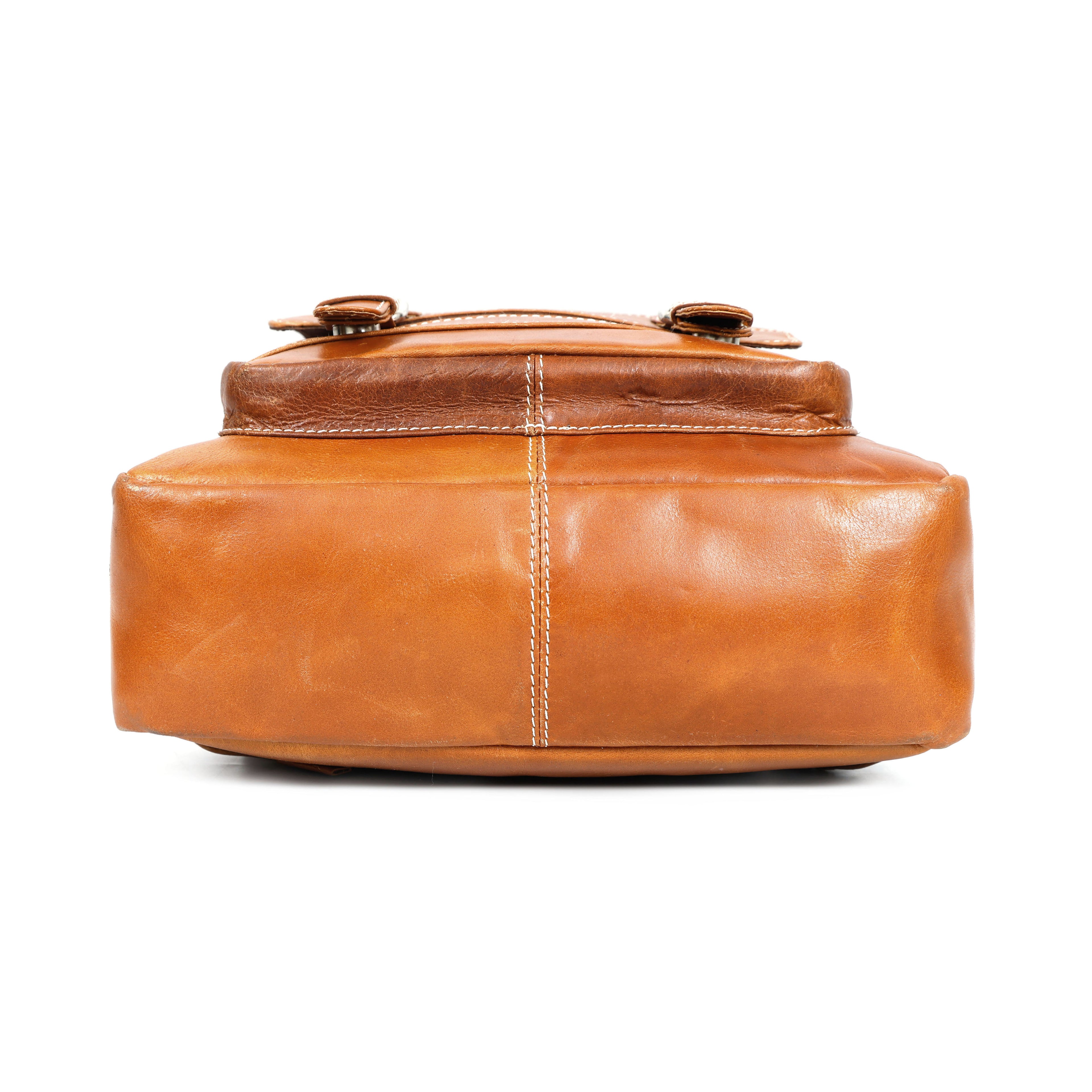 Stylish Everyday Genuine Leather Backpack