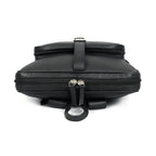 Slim Unisex Leather Backpack