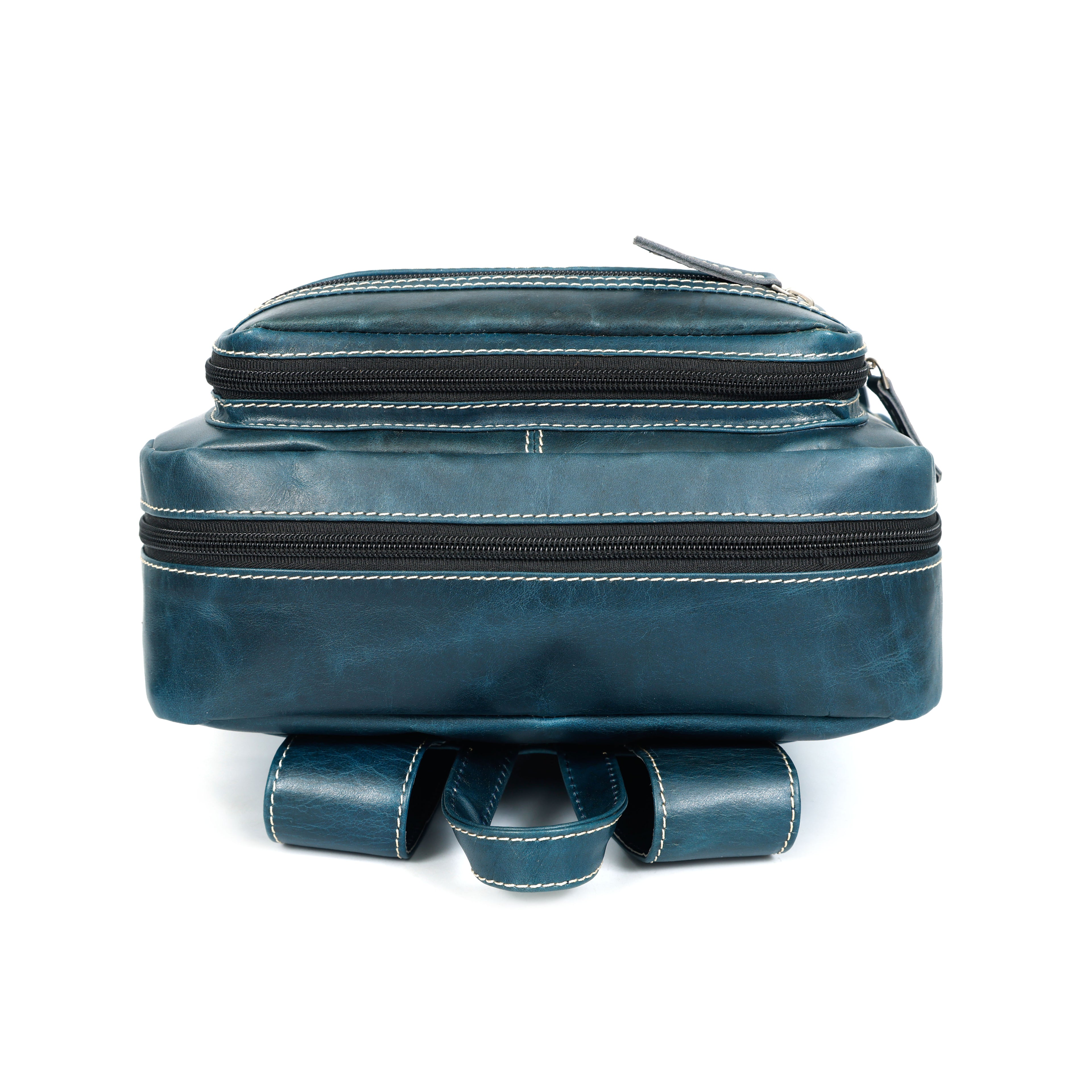 Textured leather Backpack