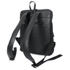 Slim Unisex Leather Backpack