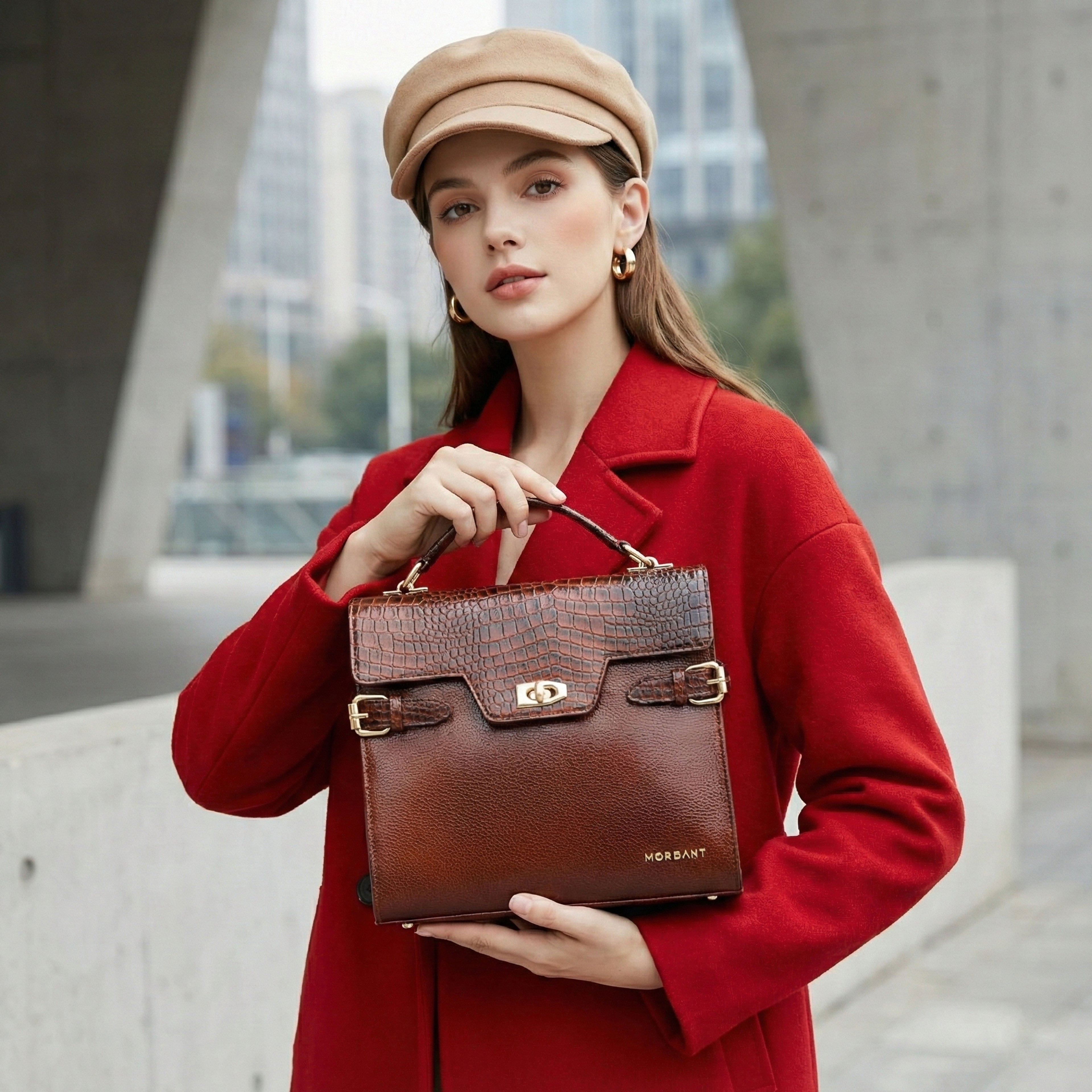 Leather Handbag for Women's