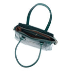 Women’s Genuine Crocodile-Embossed Handbag