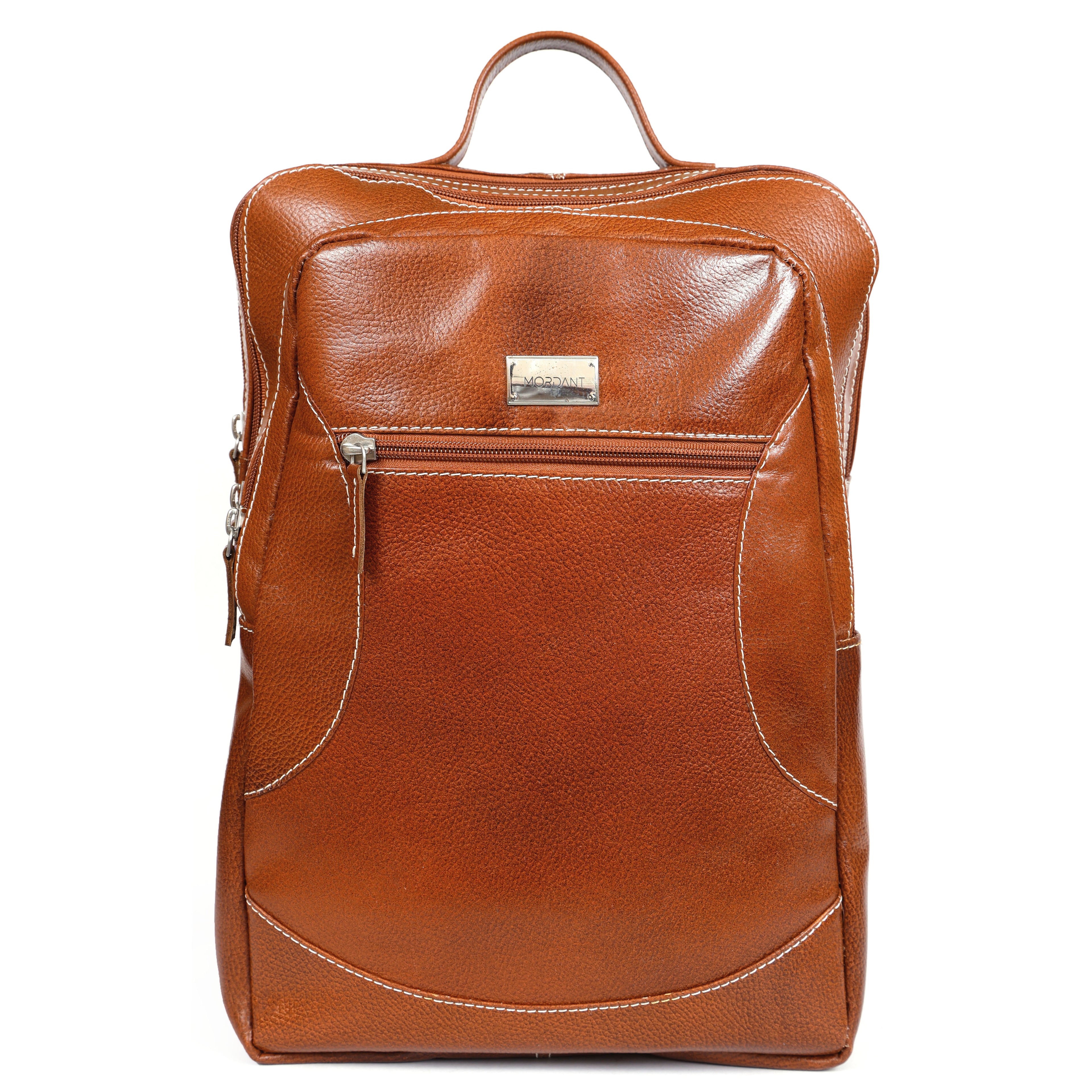 Unisex Leather Backpack