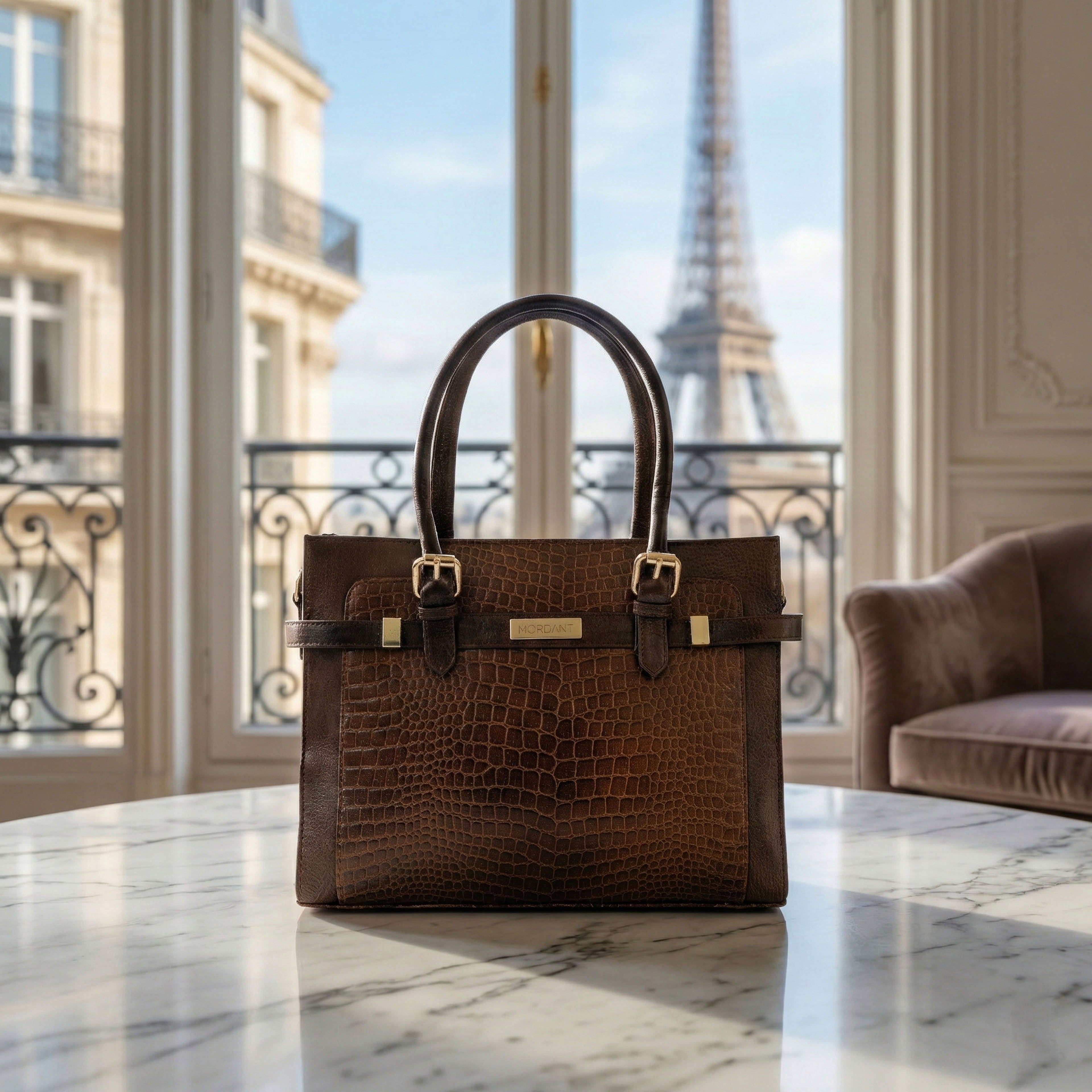 Textured Premium Leather Bag