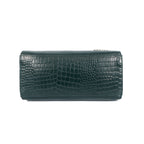 Women’s Genuine Croco Textured Leather Handbag