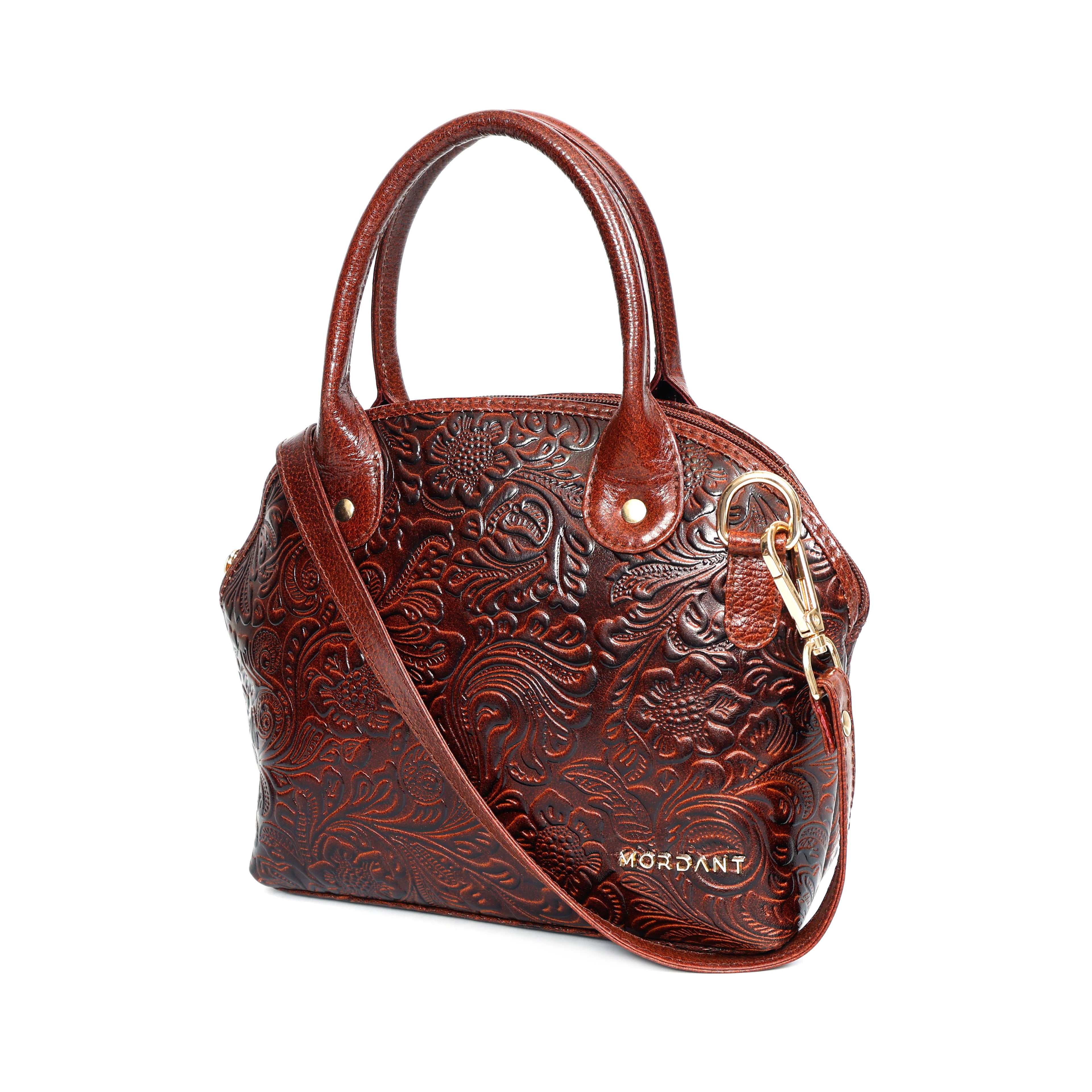 Embossing Leather Handbag For Women's