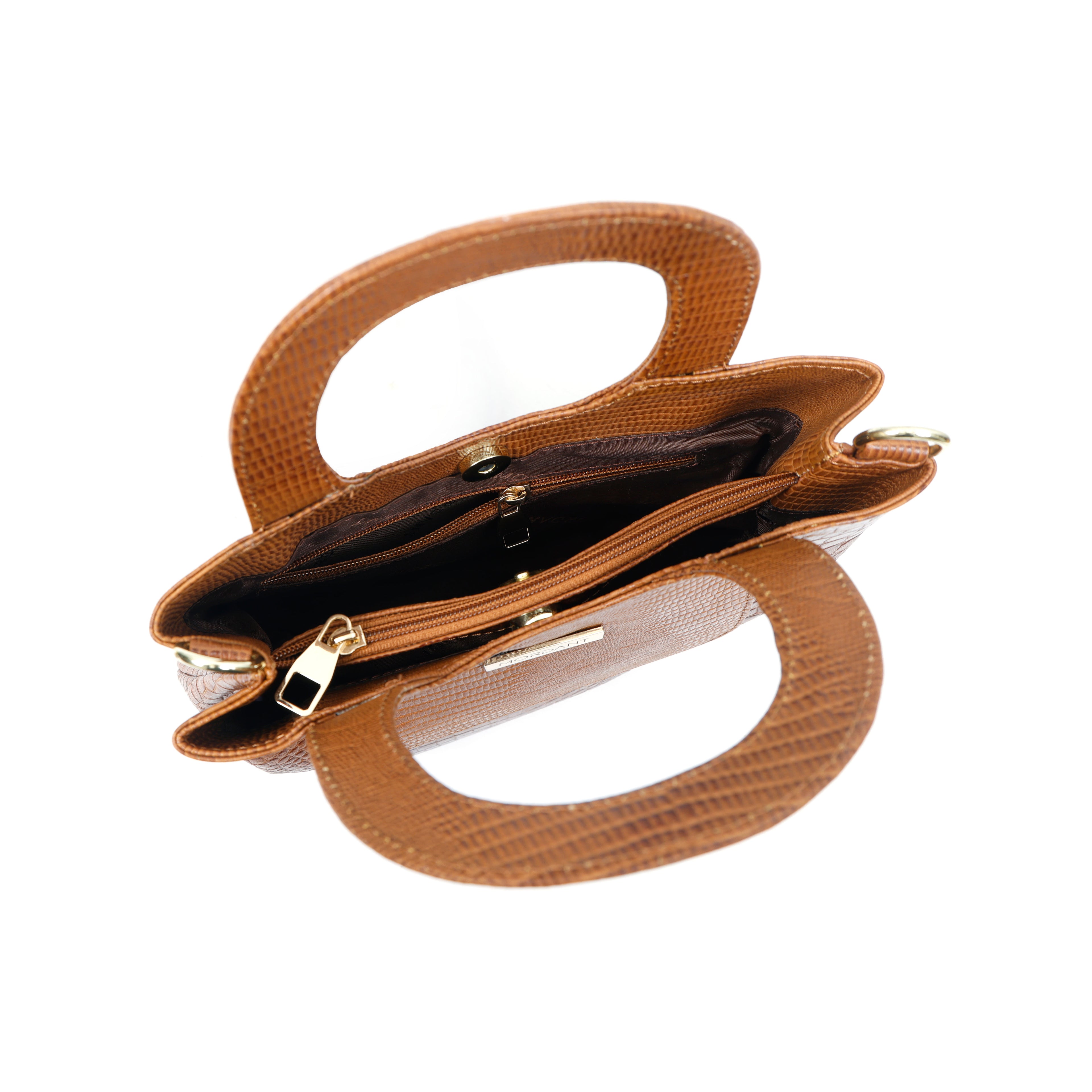 Women’s Croc Handbag Made With 100% Genuine Leather