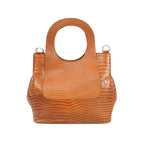 Women’s Croc Handbag Made With 100% Genuine Leather