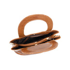 Women’s Croc Handbag Made With 100% Genuine Leather