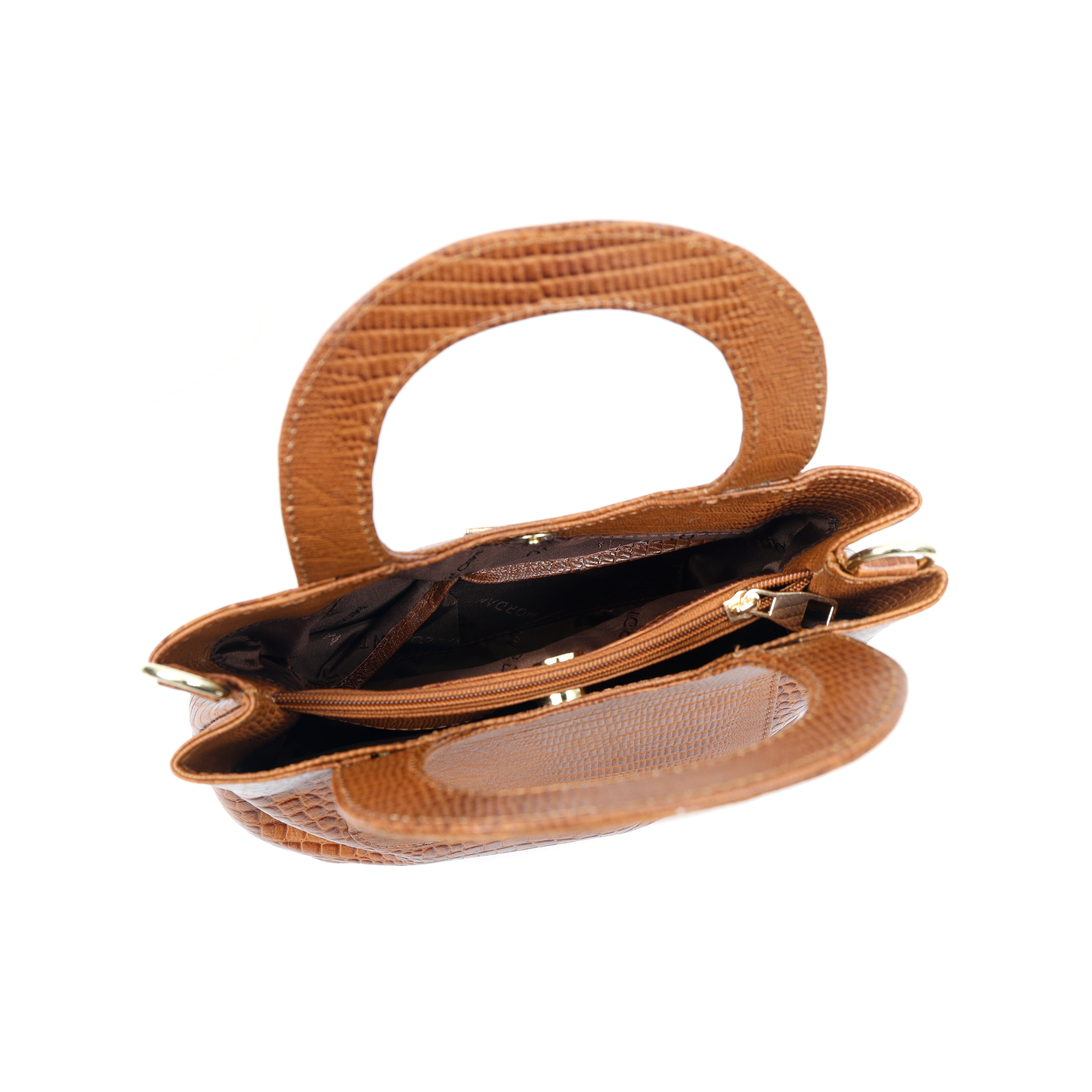 Women’s Croc Handbag Made With 100% Genuine Leather