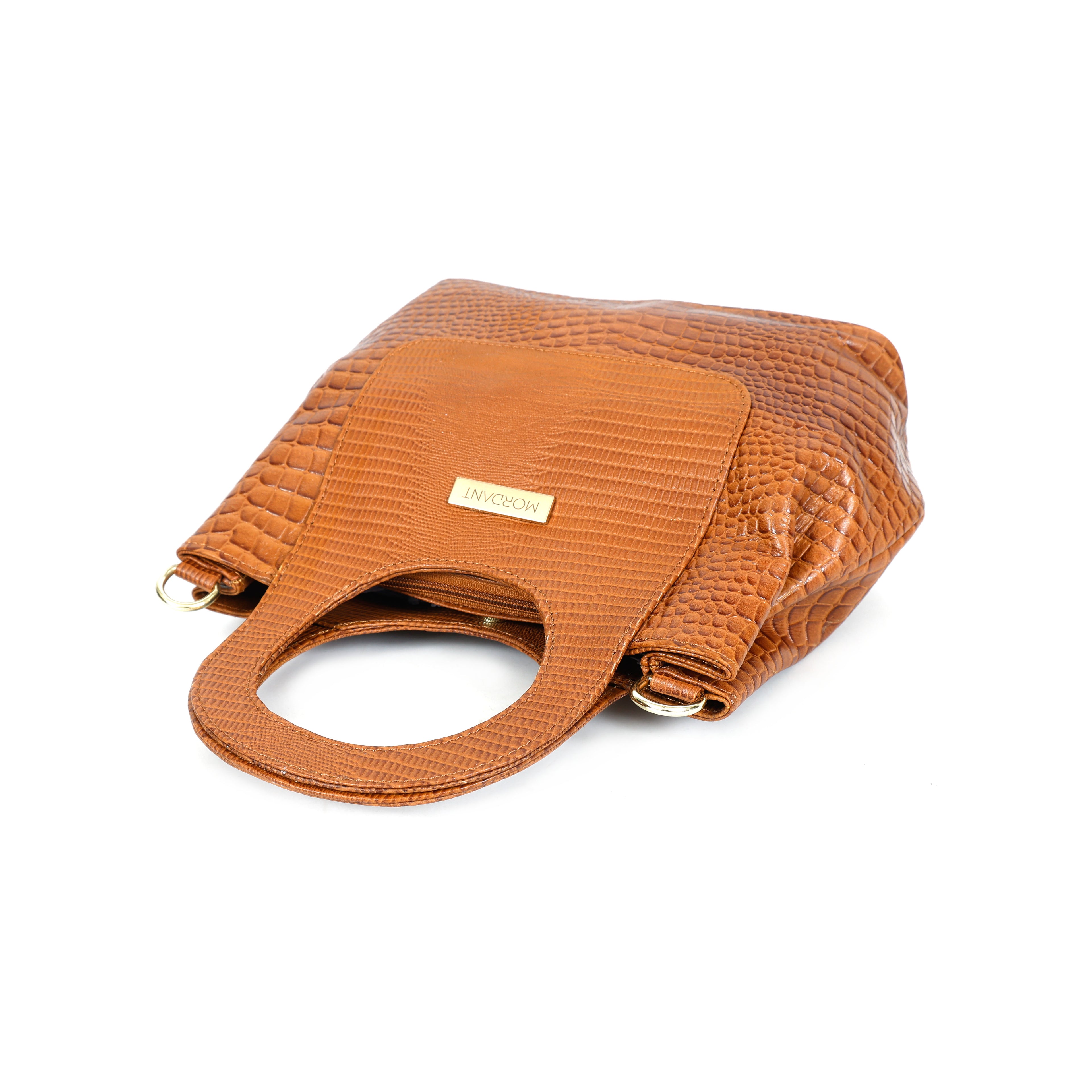 Women’s Croc Handbag Made With 100% Genuine Leather