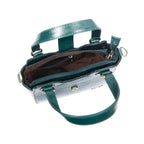 Women’s Genuine Croco Textured Leather Handbag