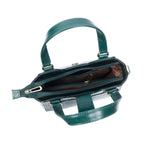 Women’s Genuine Croco Textured Leather Handbag