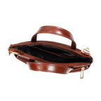 Croco Textured Leather Handbag For Women's