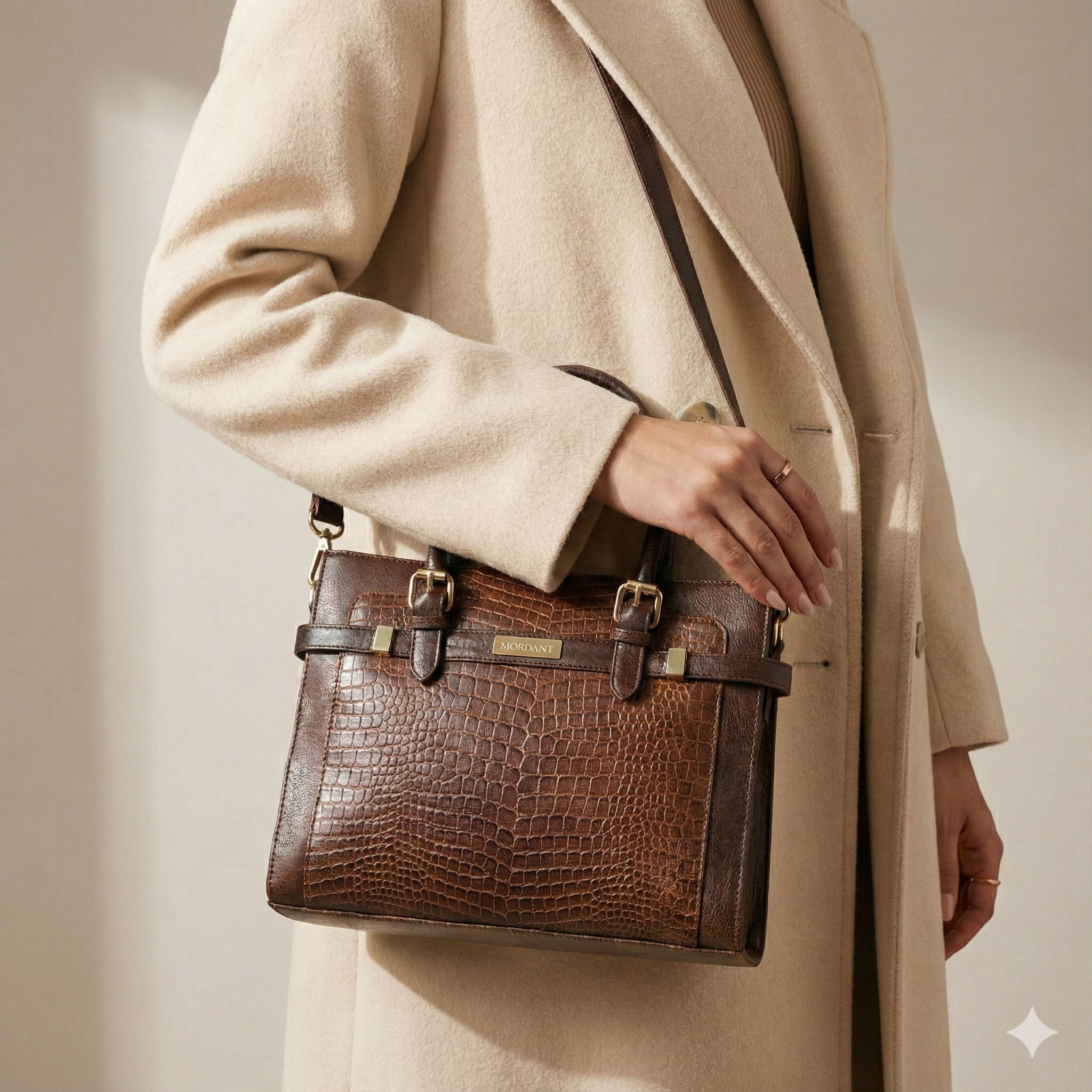 Textured Premium Leather Bag