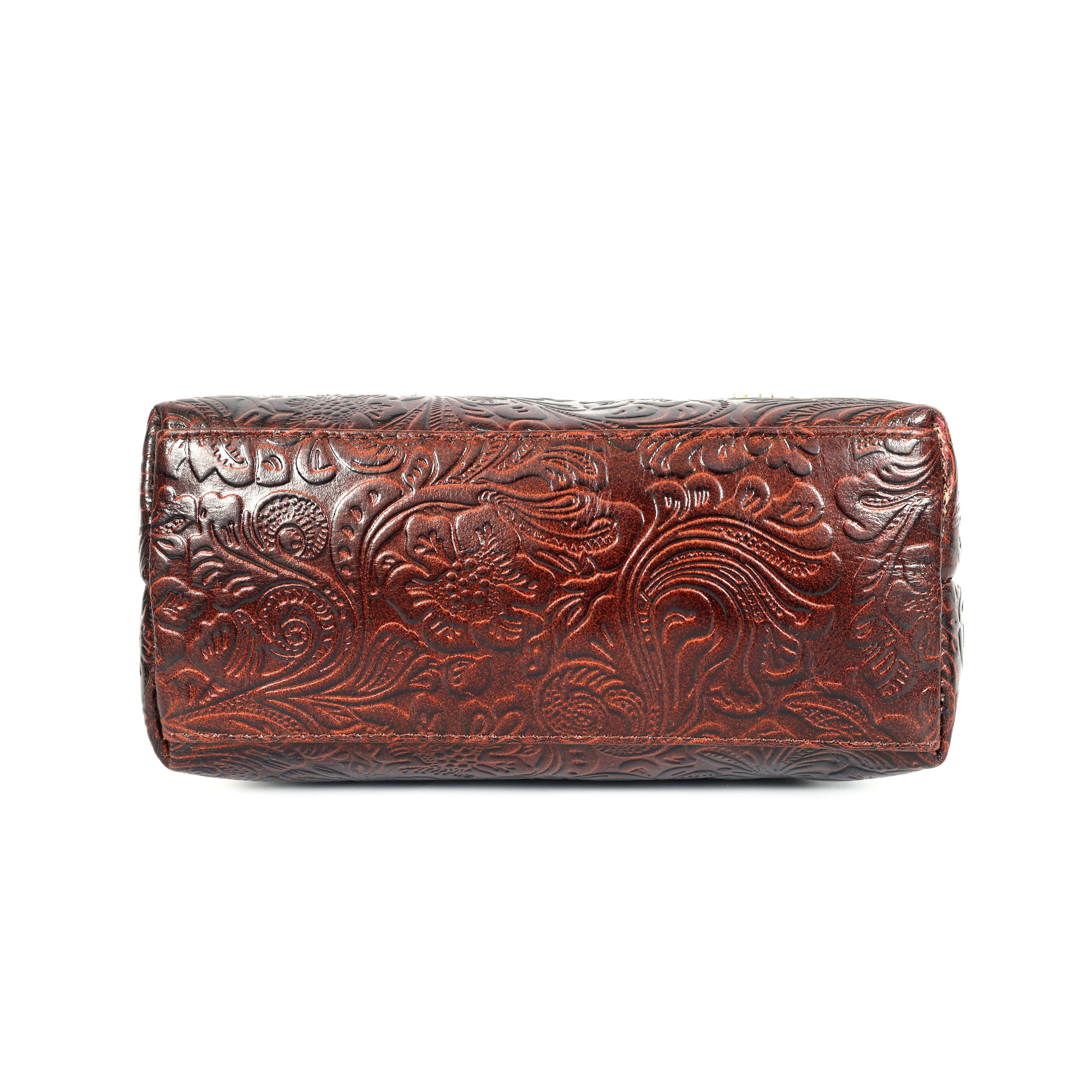 Embossing Leather Handbag For Women's