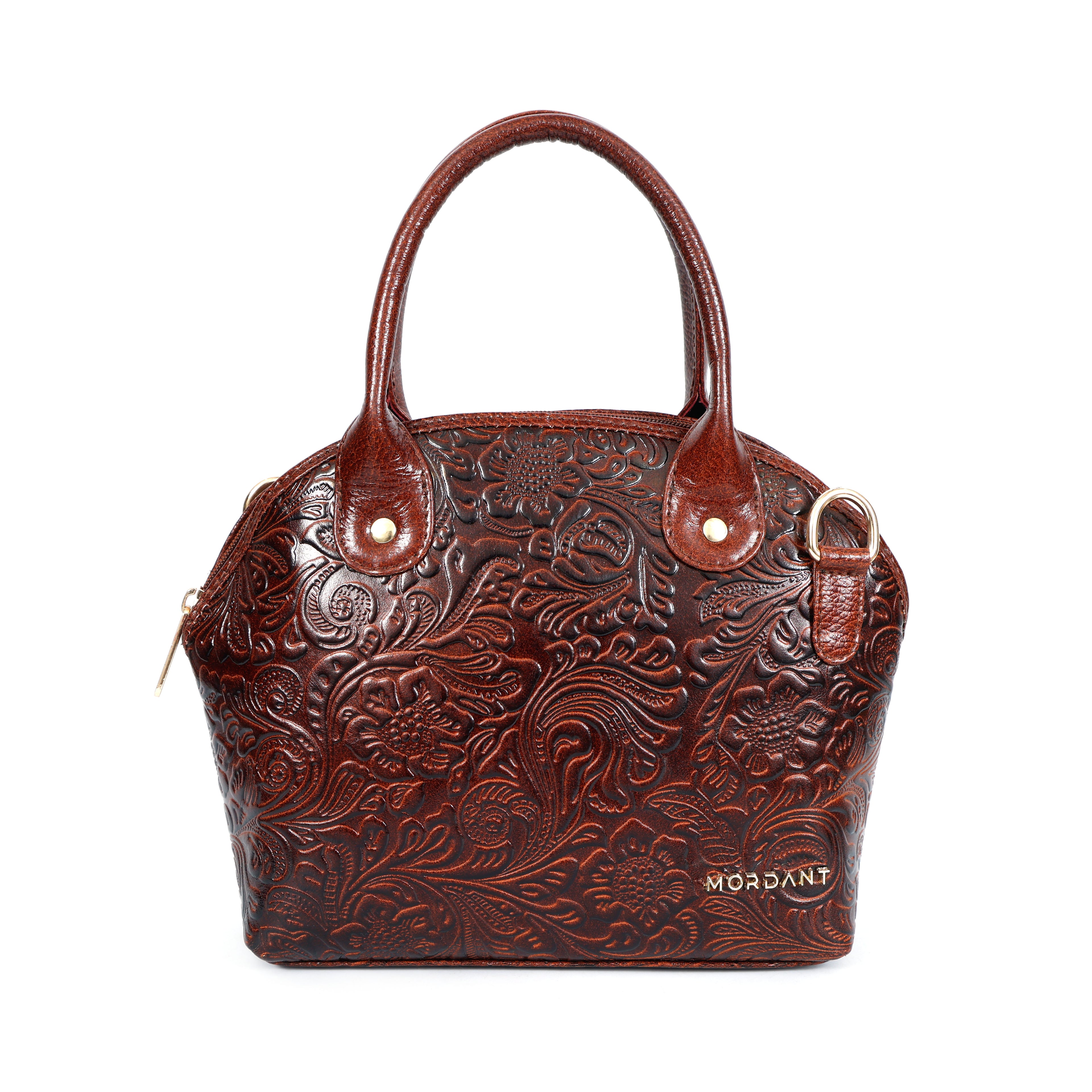 Embossing Leather Handbag For Women's
