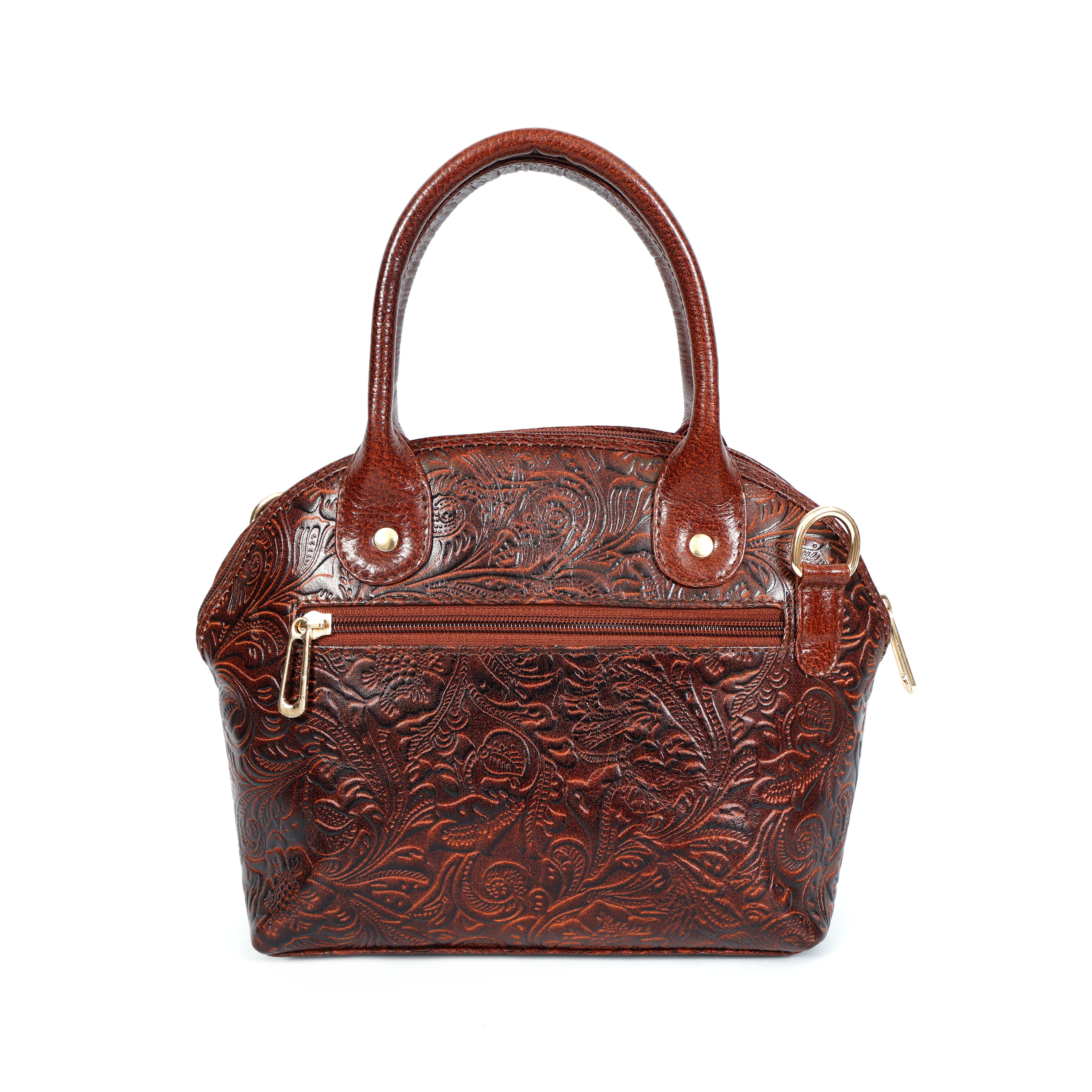 Embossing Leather Handbag For Women's